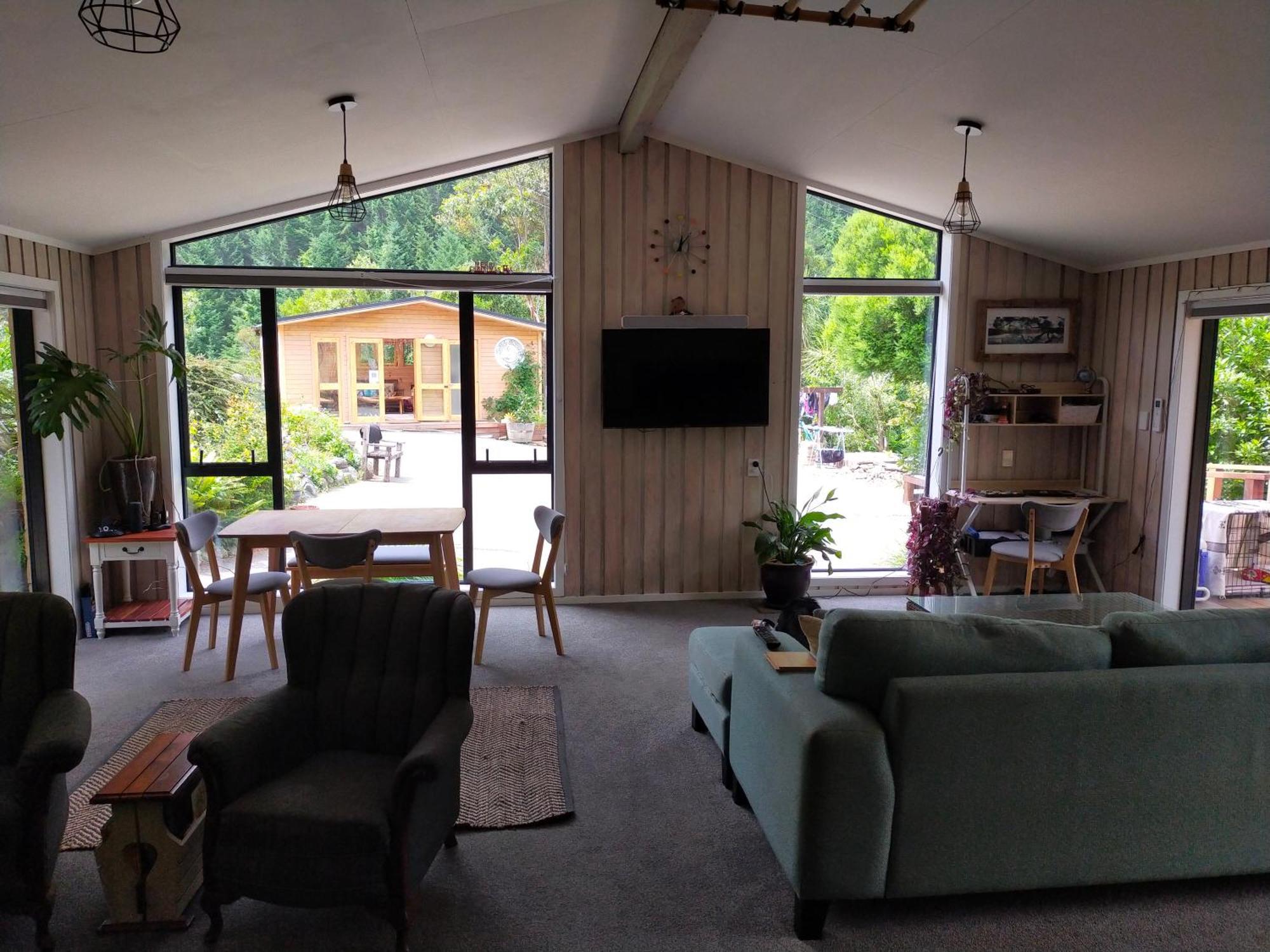 Maitai Whare Iti - Adventure Cabins & House Nelson Exterior foto